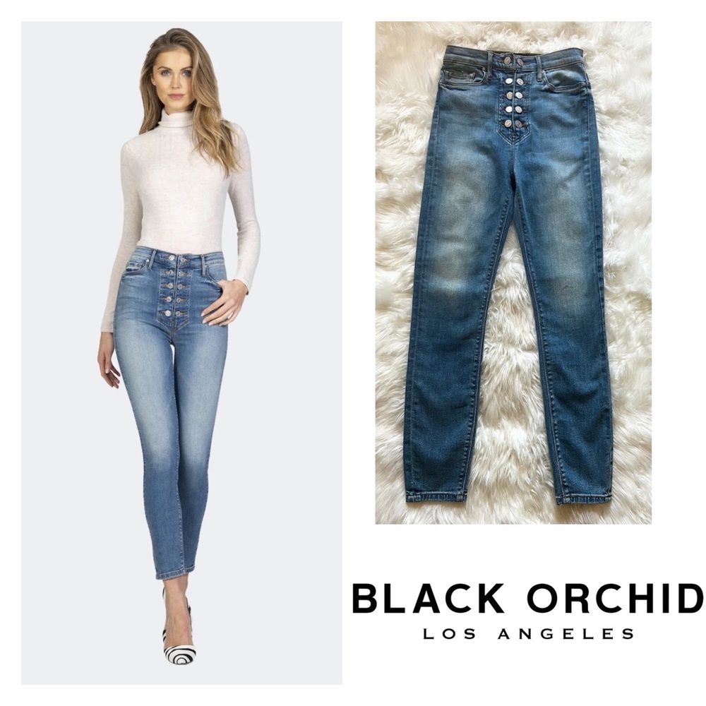 New! BLACK ORCHID «Bridget” High Waist Skinny Jeans
